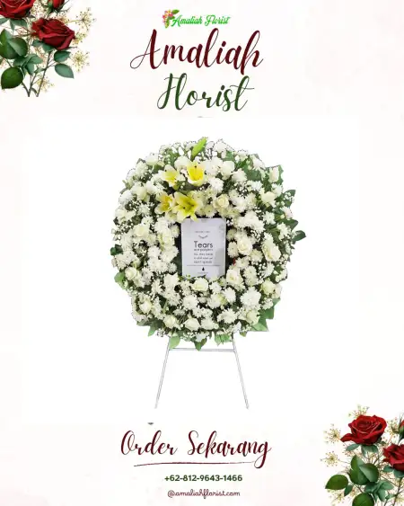 Krans Bunga Duka Selong